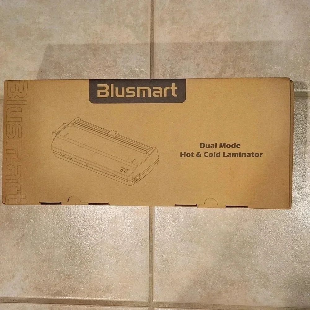 NWT Blusmart A3/A4 Dual Mode Hot & Cold Laminator